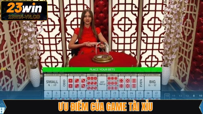 Tài Xỉu - Đặt Cược Cực Dễ, Thưởng Liền Tay Mỗi Ngày Tại 23Win 4 Tài xỉu của 23Win có những điểm nổi bật gì?